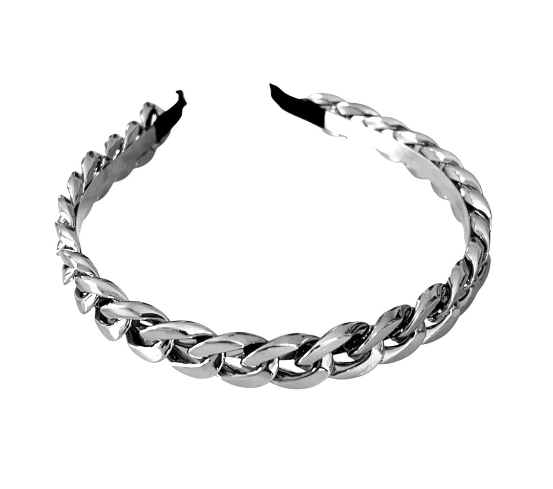 WS Headband - Silver Chain 757953170815