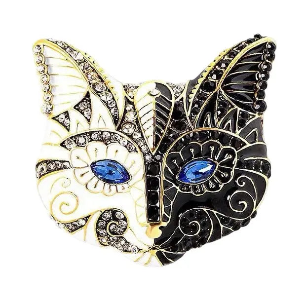 Venetian cat Brooch
