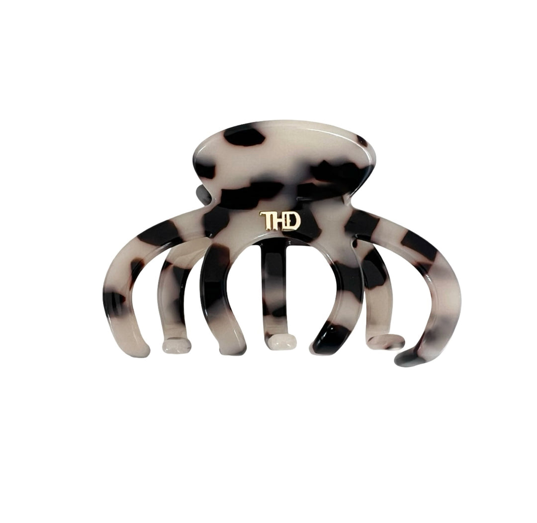 WS Acetate Octopus Hair Claw 6.8cm in Light Turtle