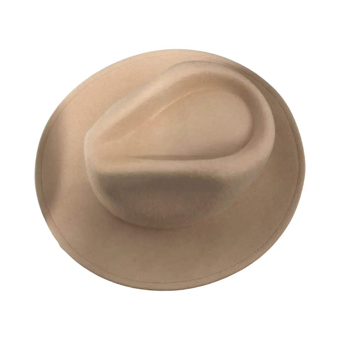 Premium 100% Australian Wool 6.5mm Fedora - camel