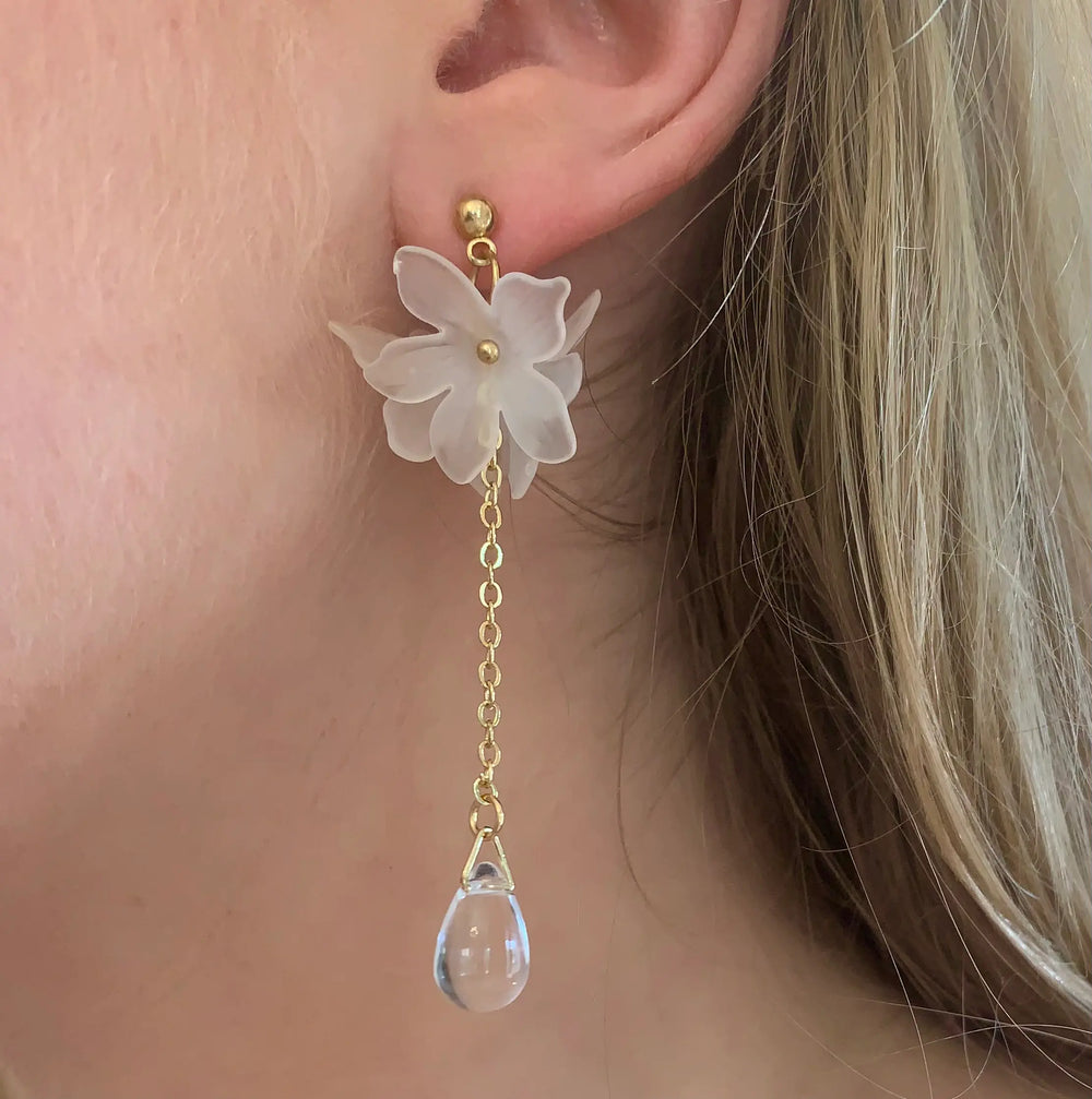 Seraphina Snow Earrings