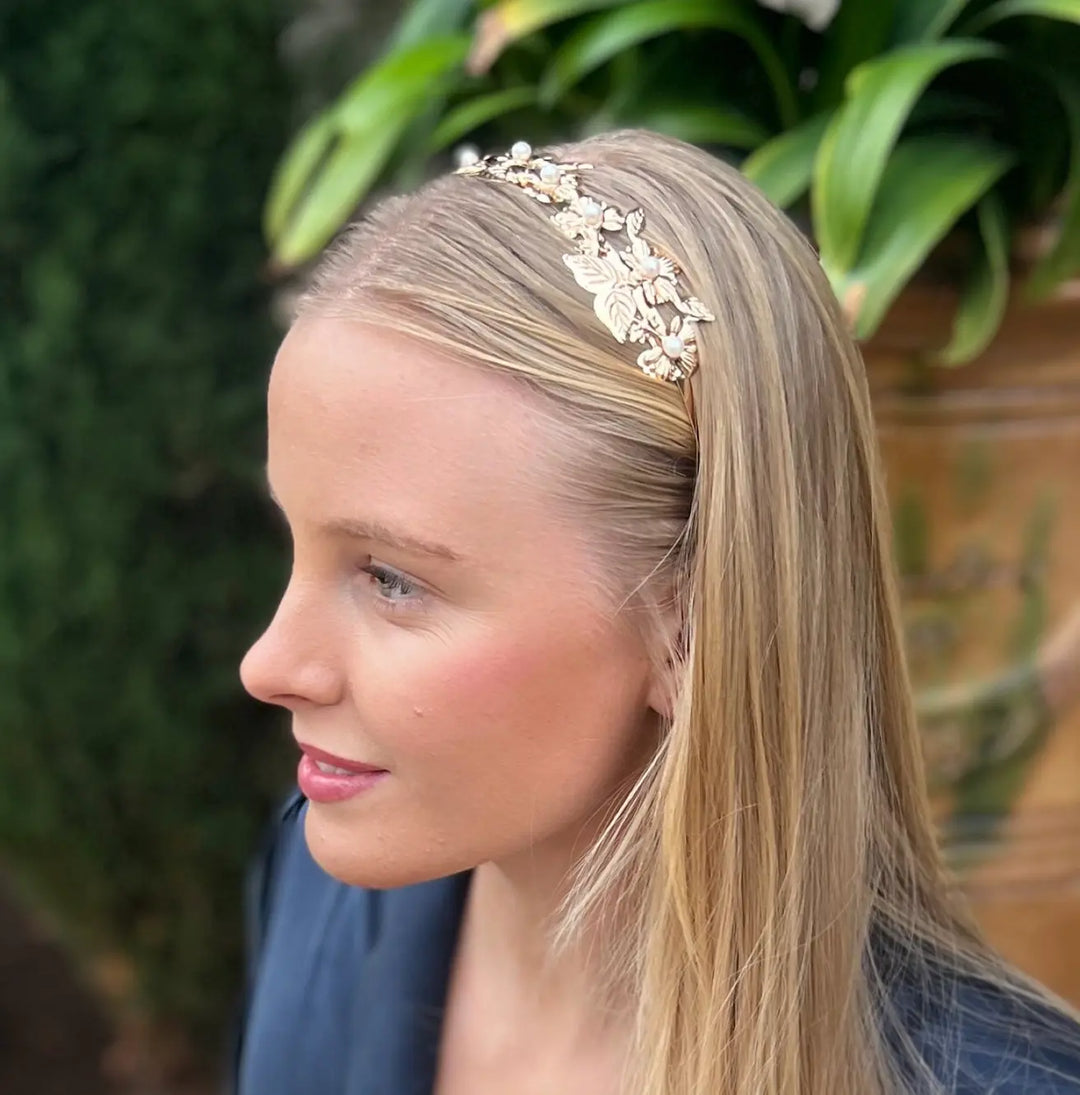 Chelsea Pearl Headband Bling
