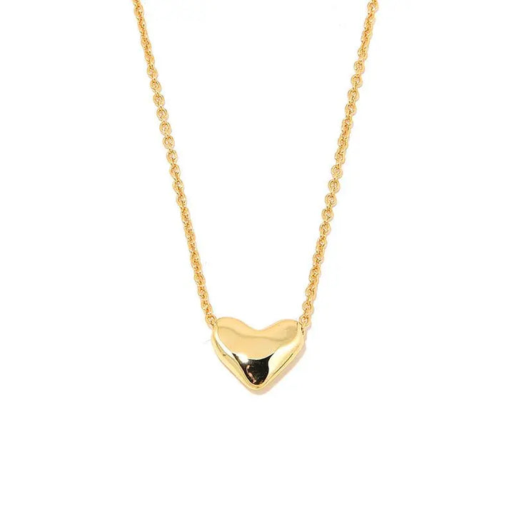 WS Kira Heart Necklace 18K Gold plated Sterling Silver