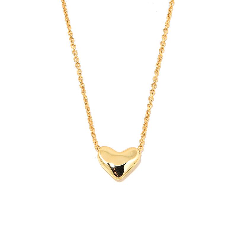 Kira Heart Necklace Sterling Silver