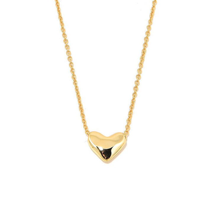 Kira Heart Necklace Sterling Silver