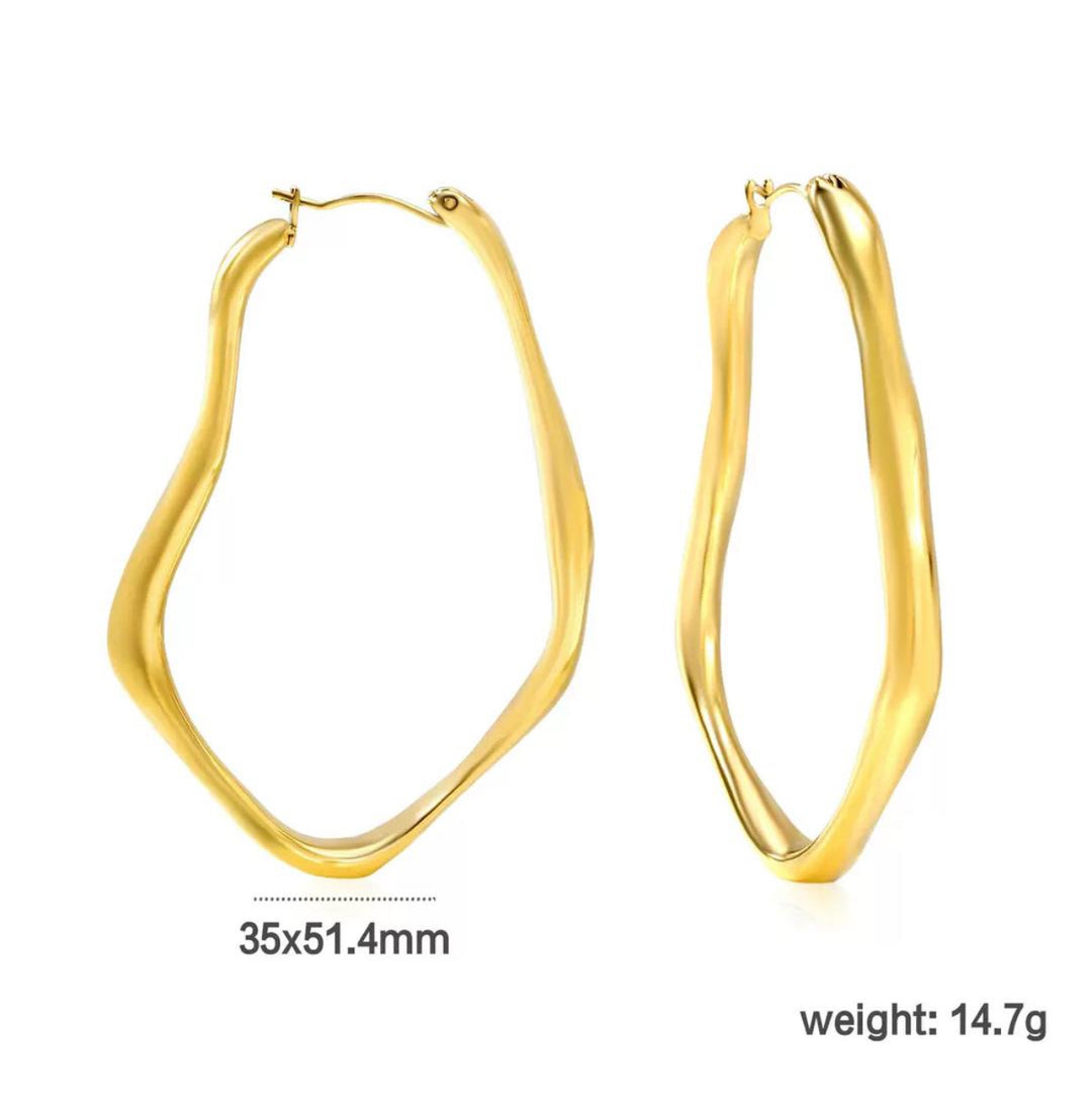 WS Nala Earrings - Gold - Image 2