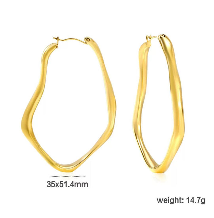 WS Nala Earrings - Gold - Image 2