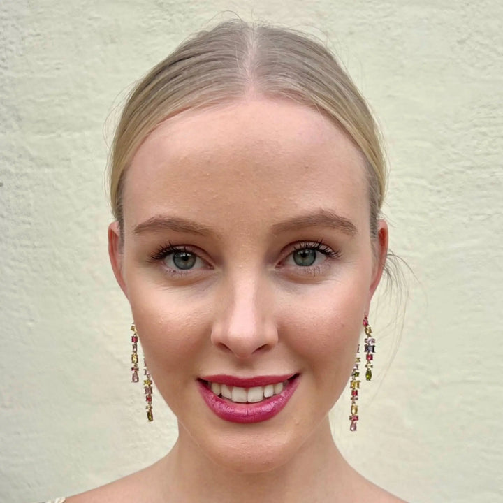 Opera Earrings - Red