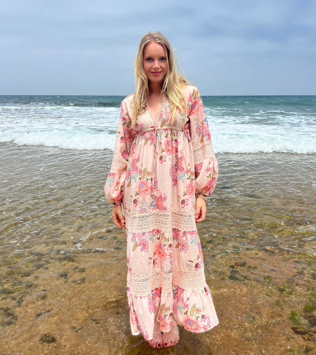 WS Josephine Lace Cotton Dress Tania Hird Designs