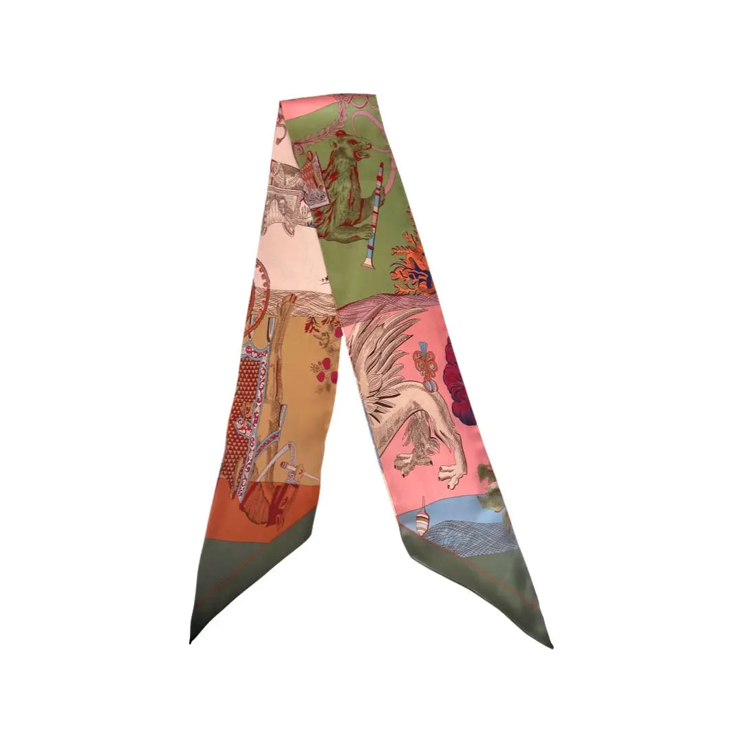 Neckscarf / Hairscarf - Pink Mystique