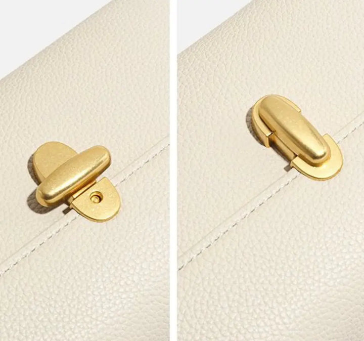 Katherine Vegan Leather Bag – White