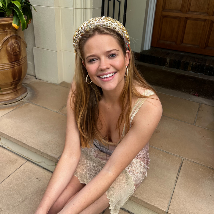 Isabella Statement headband - Pink - Image 2