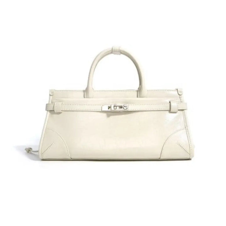 Oxford Cowhide Bag - off White