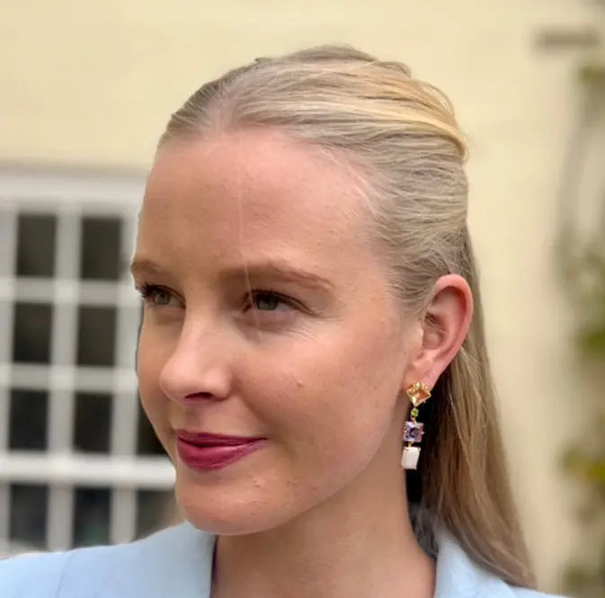 WS Jessica Crystal Earrings