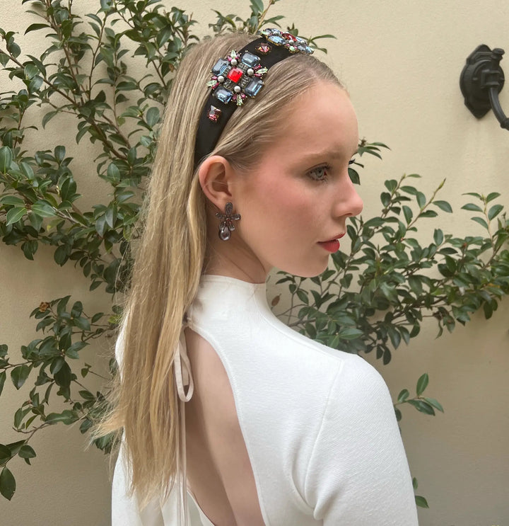 Headband Bling - Black Dolce