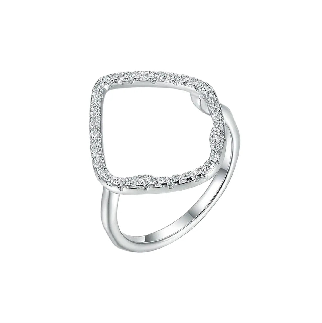 WS Rivière Diamond zirconia Sterling silver Ring