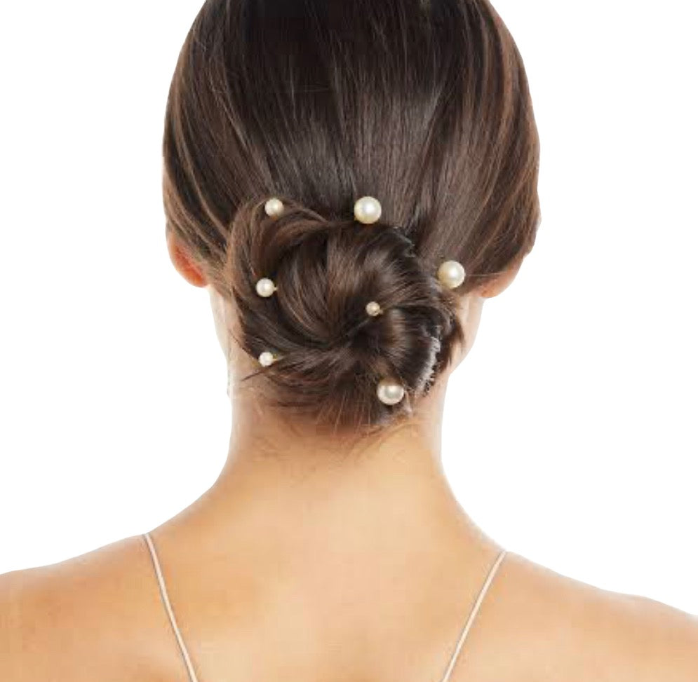 Hairpins - Pearls and Crystals