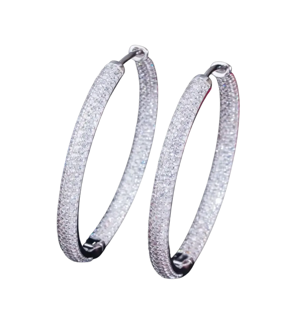 Claudia Zircon Bracelet Silver