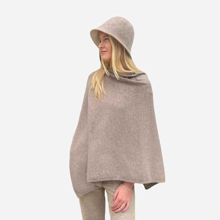 Wool Chicago Topper - Mocha