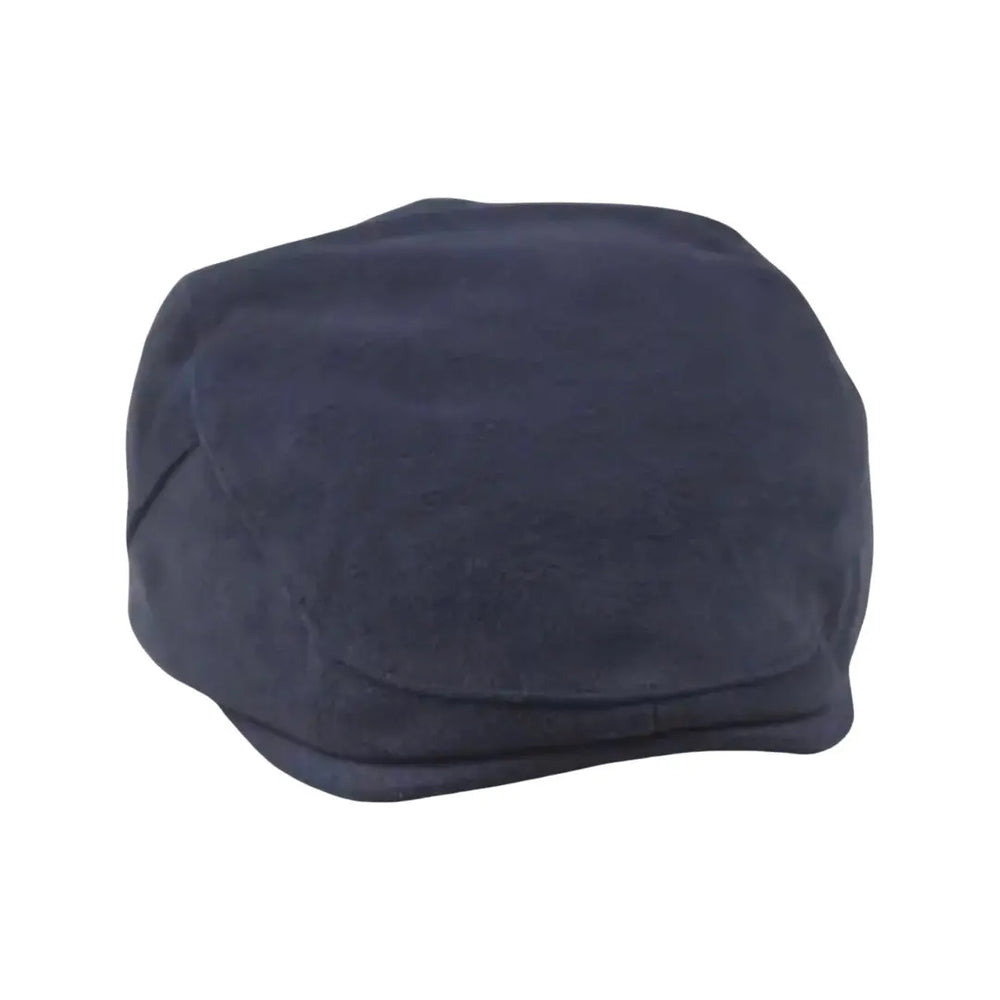 Unisex Newsboy Cap - Grey Suede