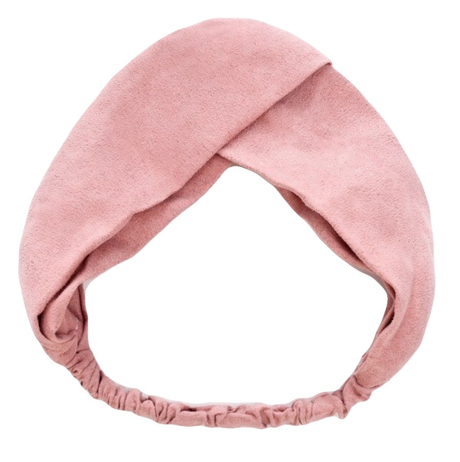 WS - Twist Elastic Headband in Pink
