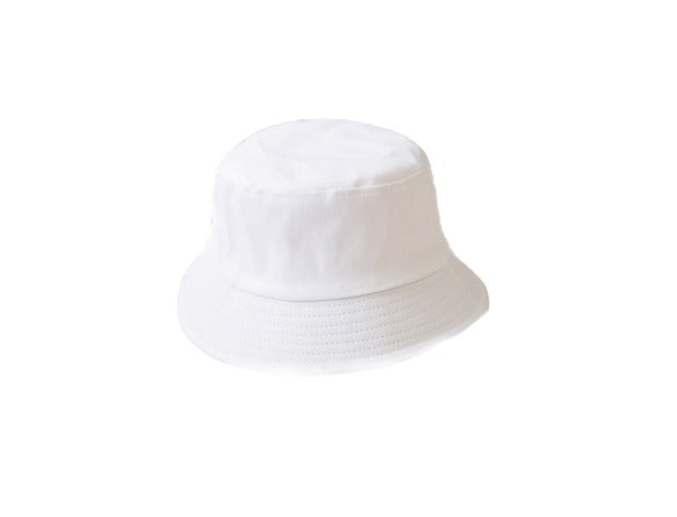 Bucket Hat -  Plain White