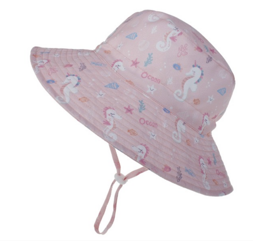 Unicorn Bucket Wide Brim-  Toggle -age 3-6