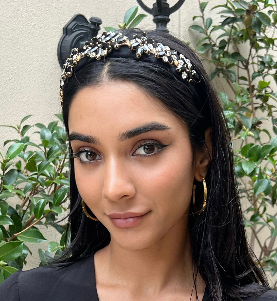 Headband Bling – Black Elizabeth