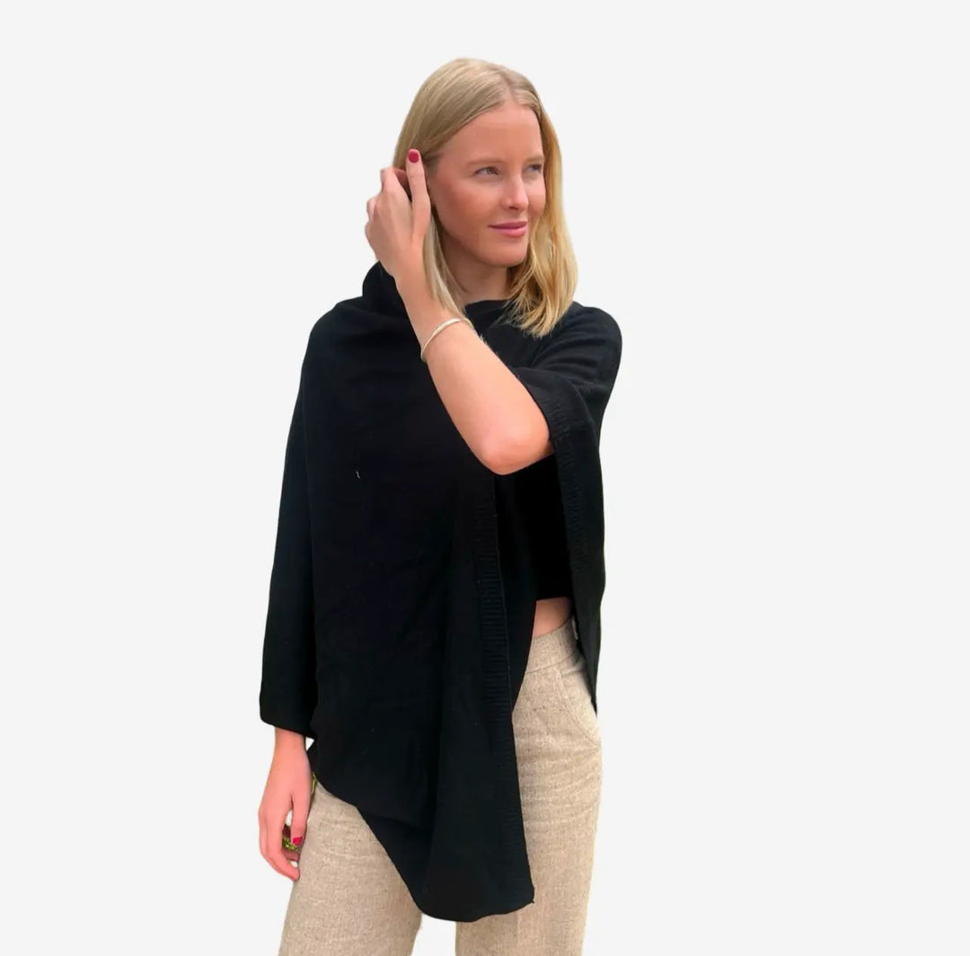 Wool Chicago Topper-Black