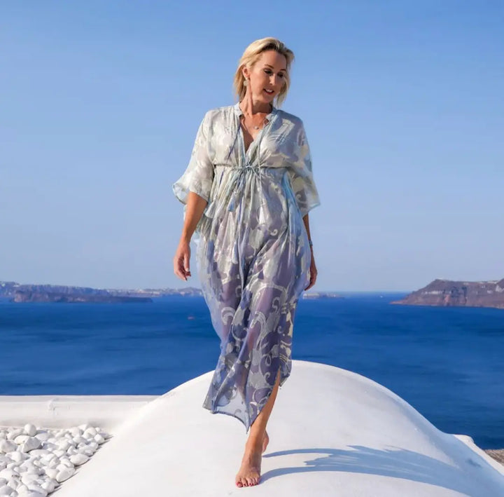 Athena - Ombred lurex dress & shift