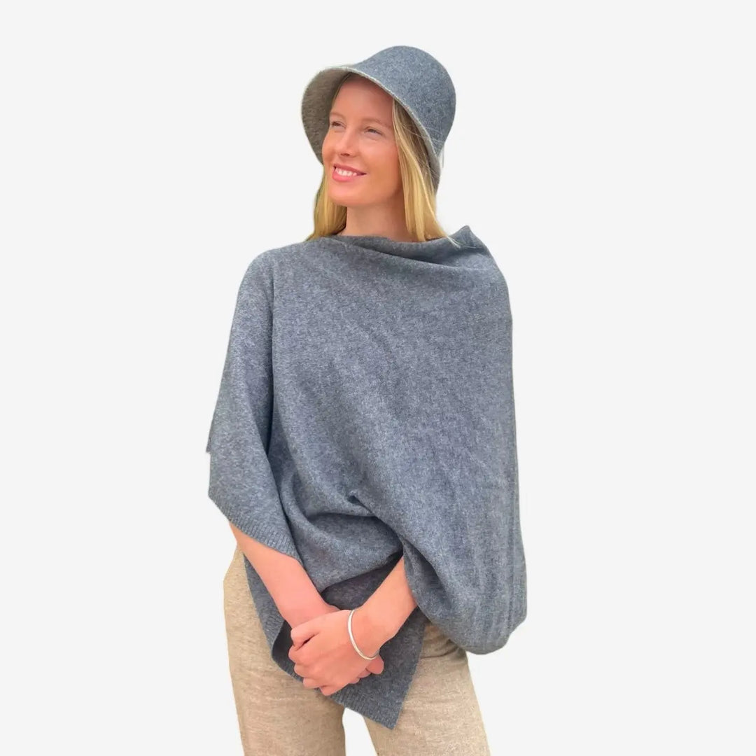 Wool Chicago Topper- Grey