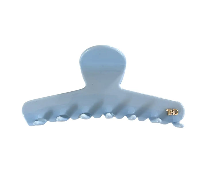 Acetate Line Hair Claw 11.5cm Gelato Glacier Blue