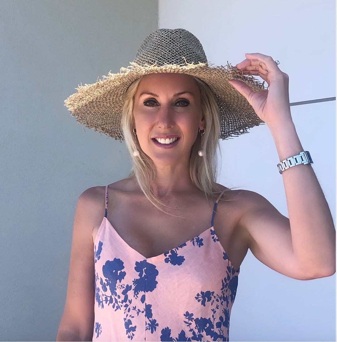 100% Seagrass Fedora Fraye Brim