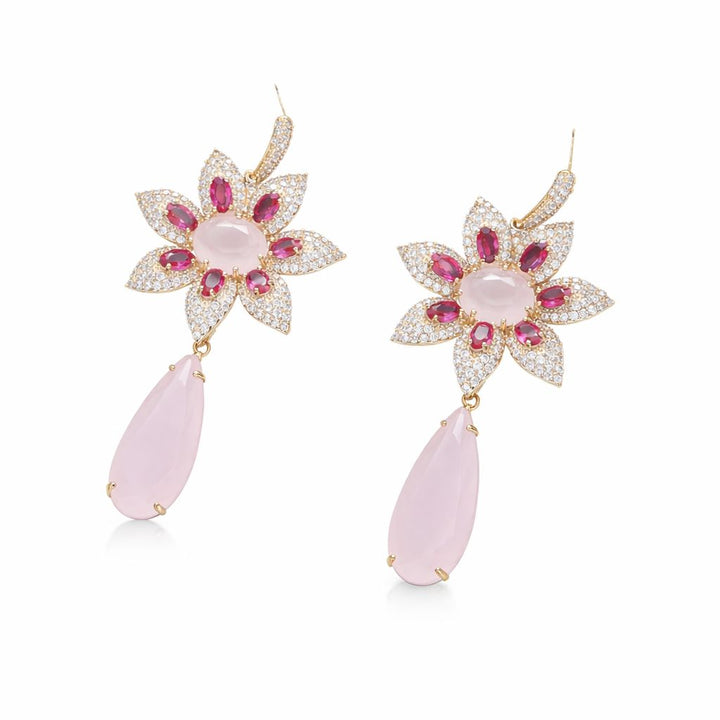 Elizabeth Taylor Pink Earrings