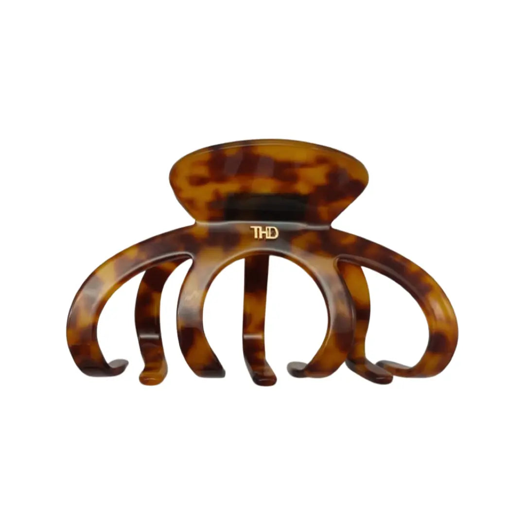 Acetate Oversized Octopus Claw in Classic Turtle
