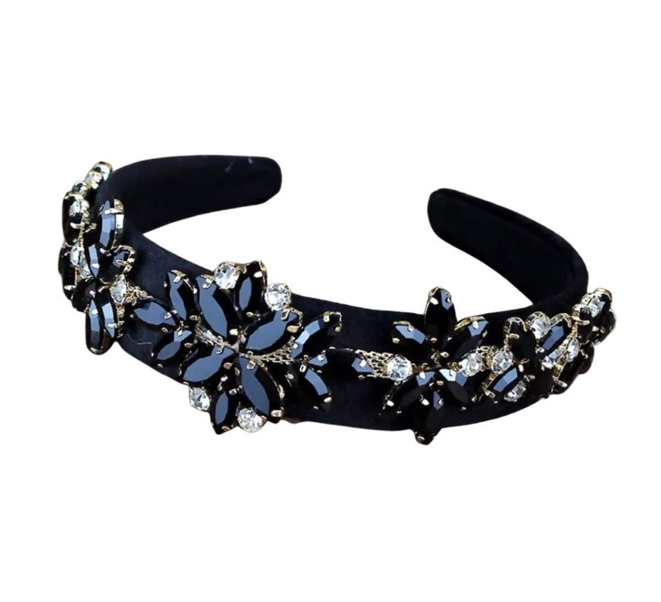 Headband Bling – Black Elizabeth