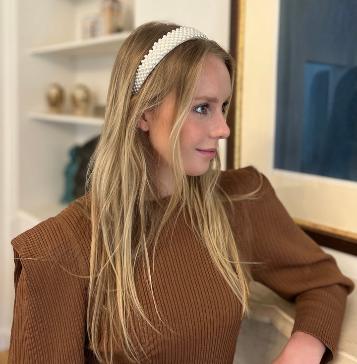 White Duchess Headband
