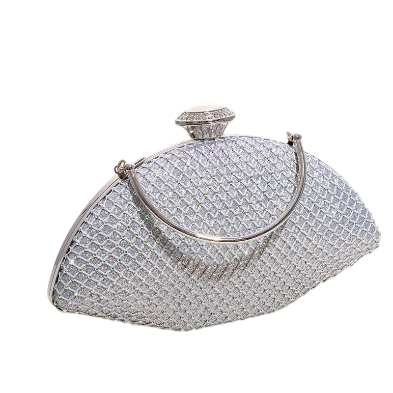 WS Kate Clutch Bag - Silver