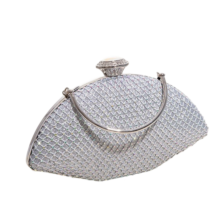 WS Kate Clutch Bag - Silver