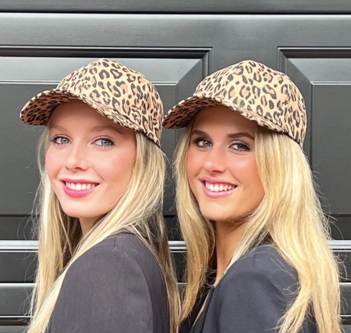 Hat - Cotton Leopard Cap