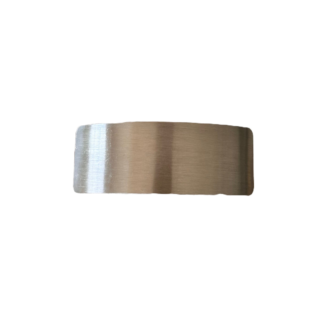 Barrette Rectangle in Silver