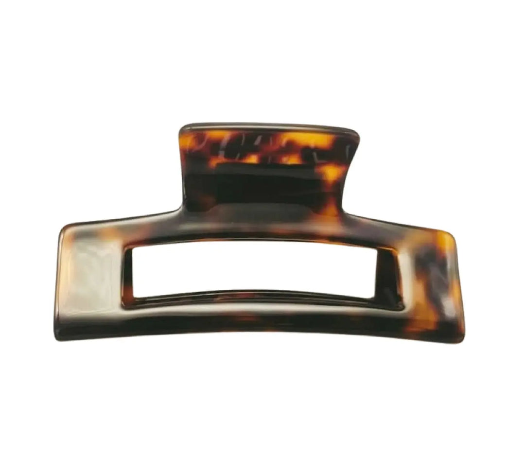 WS Premium Large Rectangular Claw - Dark Turtle 757953171096