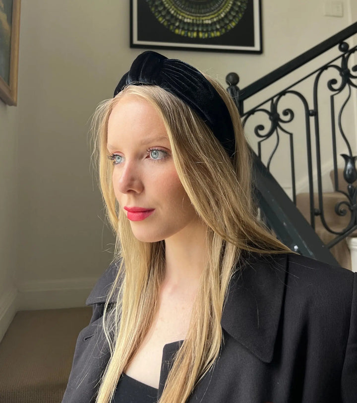 WS HB - Velvet knotted Black