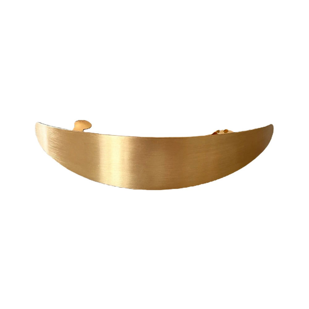 WS Metal Barette Oval - Gold