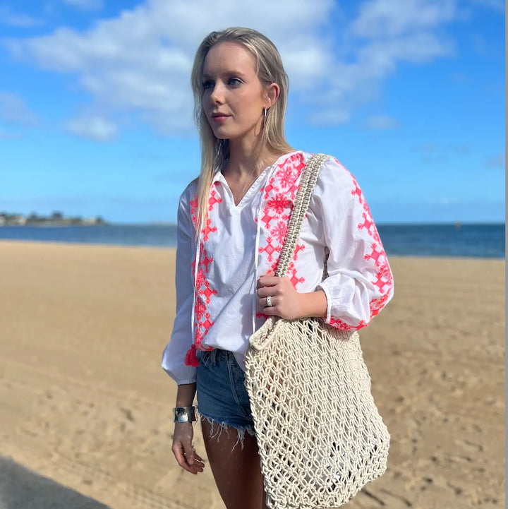 WS 'Ikaria' Shirt Dress in Pink 757953171744