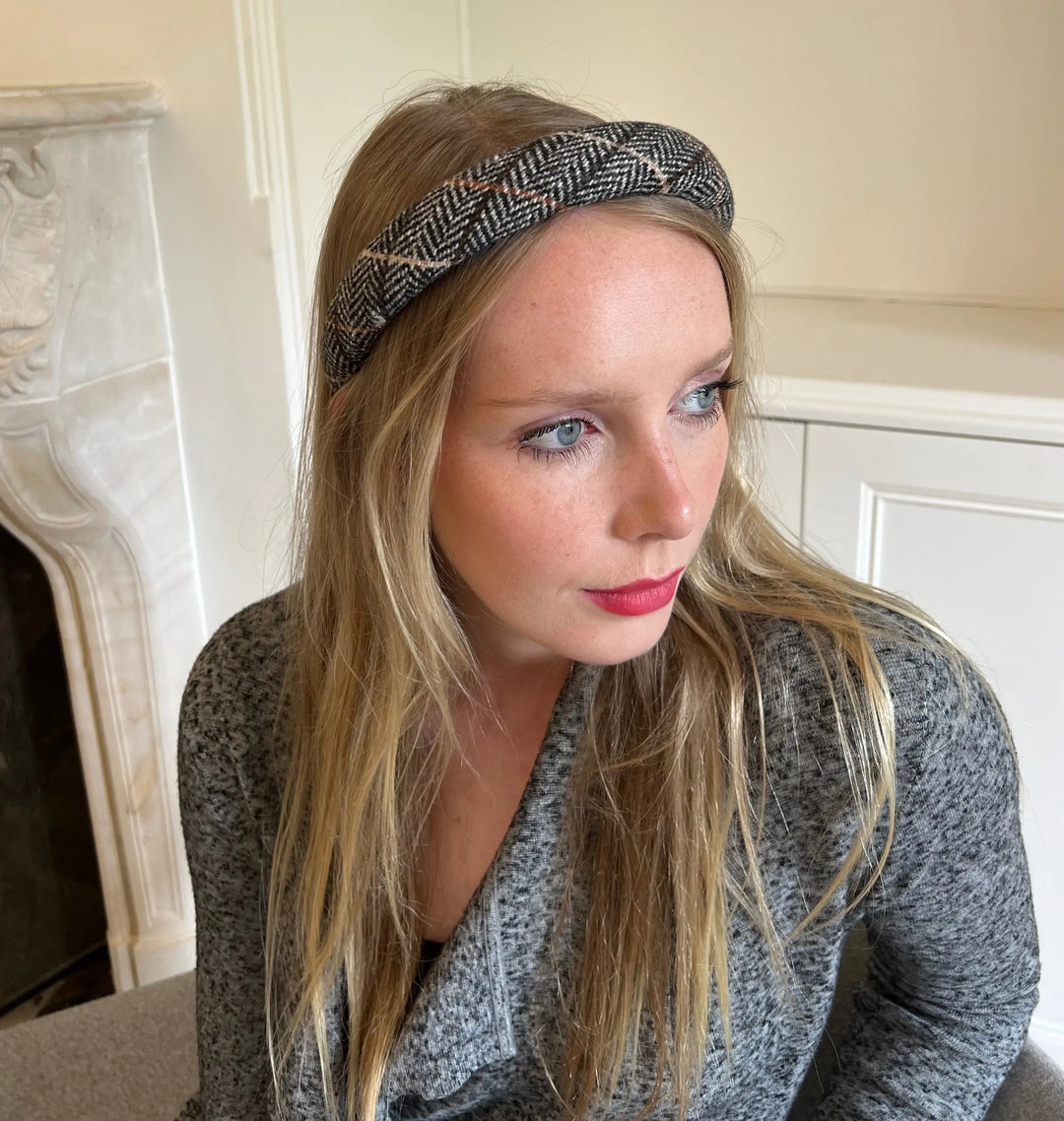 HB - Plaid Padded BB in Black