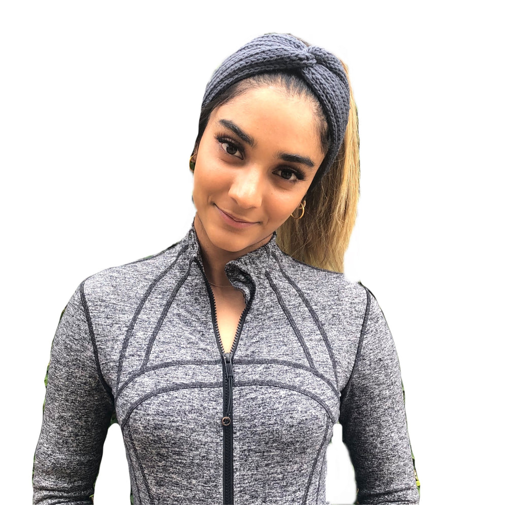 WS - Knitknot Headband - Navy 744109225703