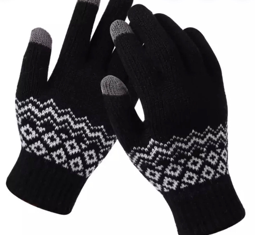 Touchscreen Gloves- SwissBlack