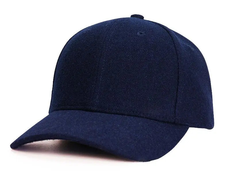 WS Wool blend Baseball Cap L in Navy