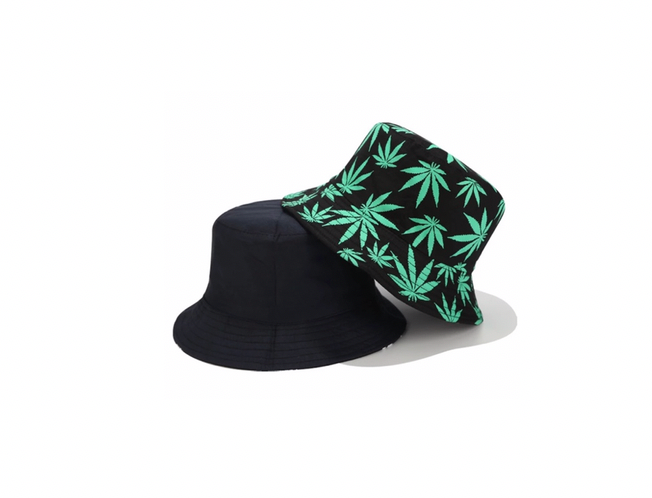 WS - Bucket Hat -Greenleaf/Black children  - children (54) - adult 746935882860